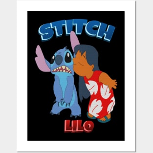 Stitch and Lilo Posters and Art